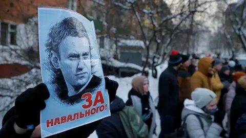 Митинг в честь навального