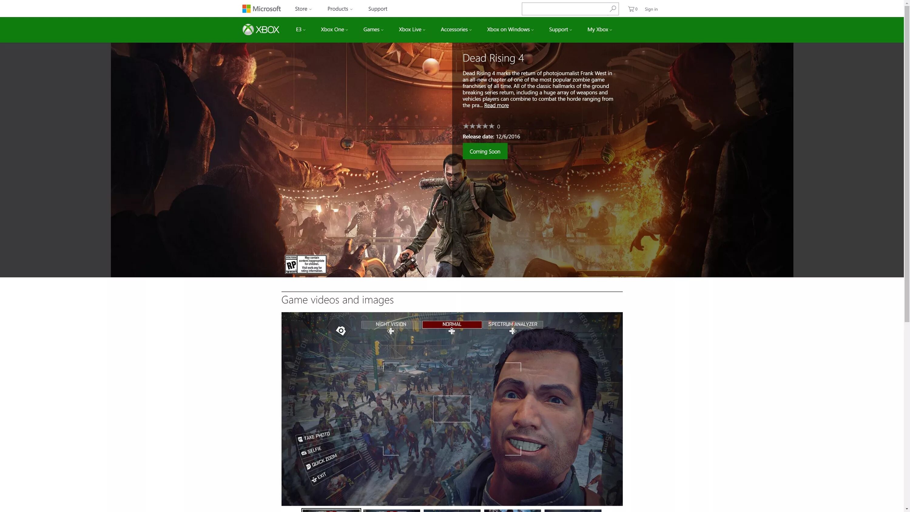 Deads store. Dead Rising 4 Frank West. Dead Rising 4 (Xbox one) Скриншот.