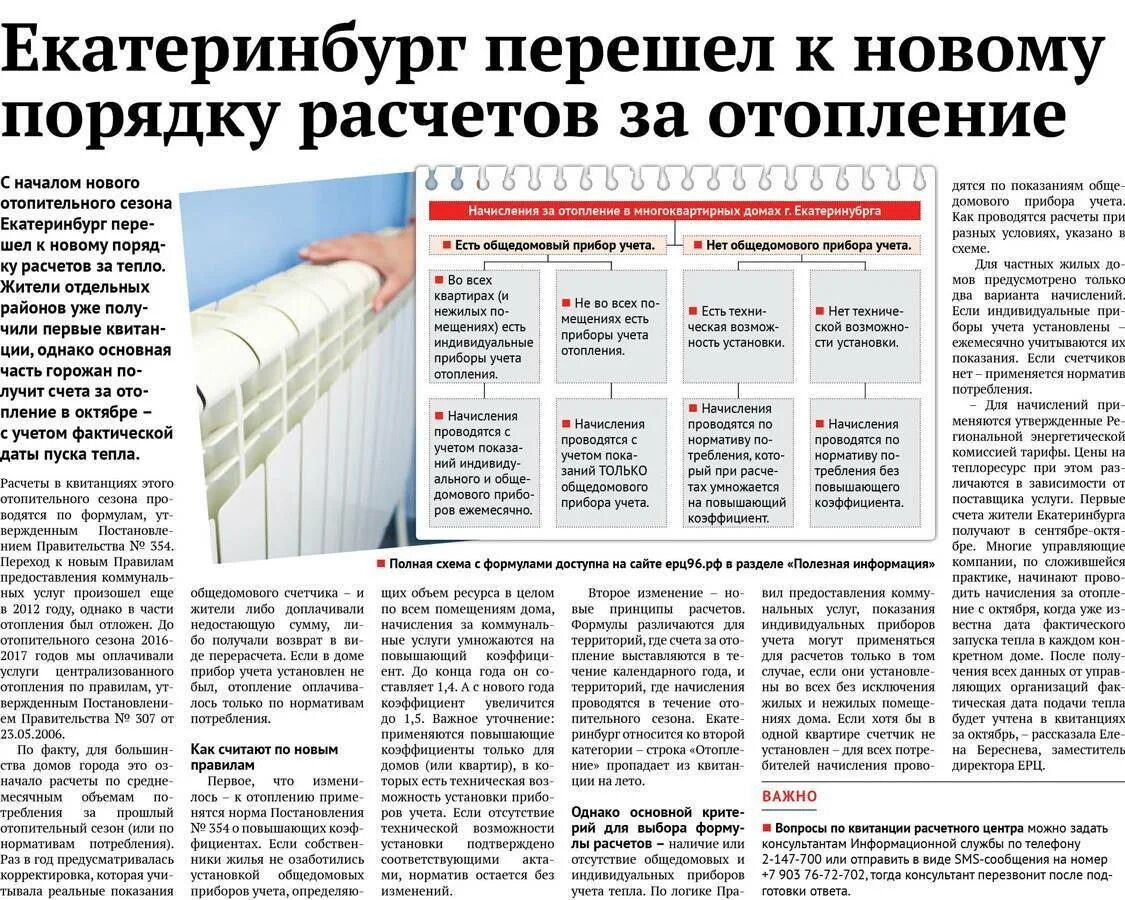 Оплатить тепловую энергию