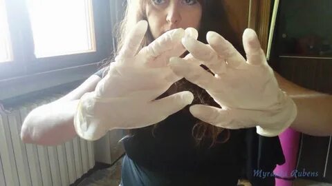Latex gloves 1080p mp4.