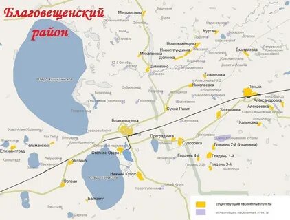 Алтайское благовещенка расстояние