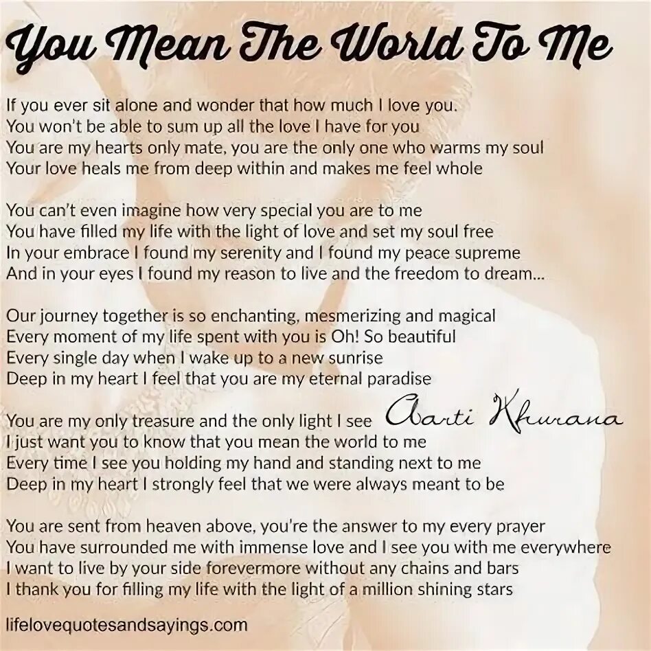 How do you mean that. You mean the world to me перевод. one one you&#039;re the only one одноразка. you mean the world to me if i live in fantasy.