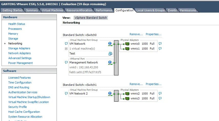 Network manager restart