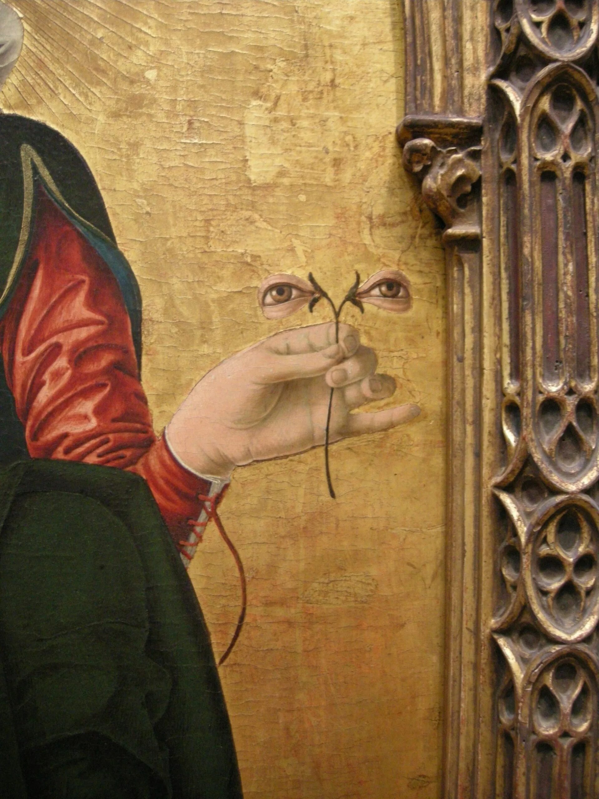 Св глазами. Франческо Косса Благовещение. Франческо дель Косса художник. Франческо Косса картины. Благовещение Франческо дель Косса картина.