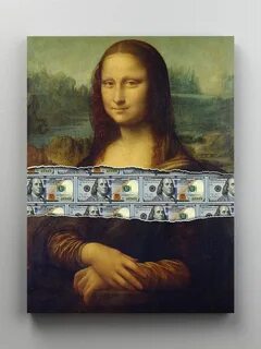 На чем стоит картина