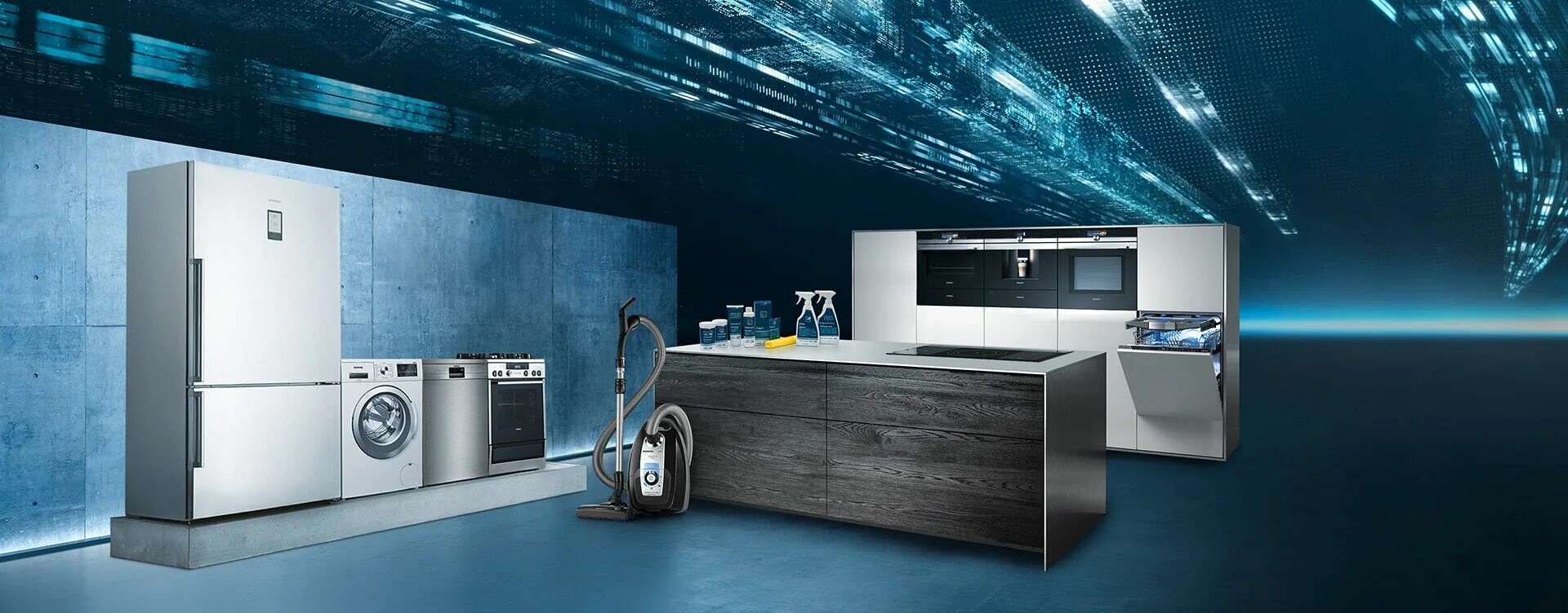 Ремонт бытовой техники siemens. Сименс техника для кухни. Кухня с бытовой техникой. Современная бытовая техника. Техника в интерьере.
