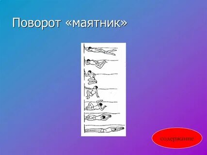 Поворот маятник