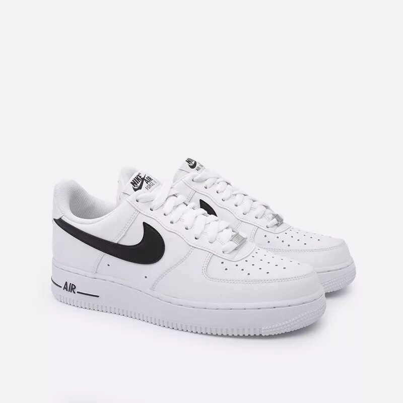 Черно белый найк аир. Кроссовки Nike Air Force 1 '07 an20. Nike Air Force 1 07 3. Nike Air Force 1 White мужские. Nike Air Force 1 07 White.