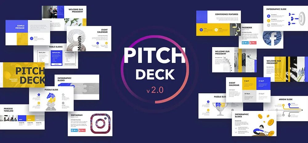 Powerpoint 2019. Slides презентации. slide deck. pitch deck powerpoint presentation template 2019. pitch deck infographics.