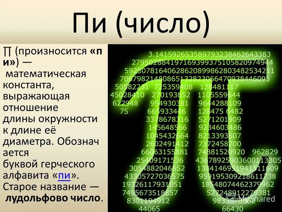 День как произносится. Число пи. Число пи доклад. Число пи презентация. Математические число пи.