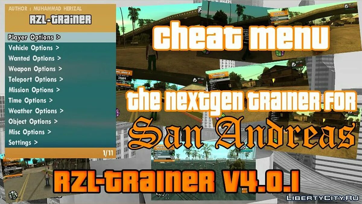Мод меню на gta san andreas. Чит меню. чит меню гта са. gta sa trainer rzl. как установить чит меню на гта 5.