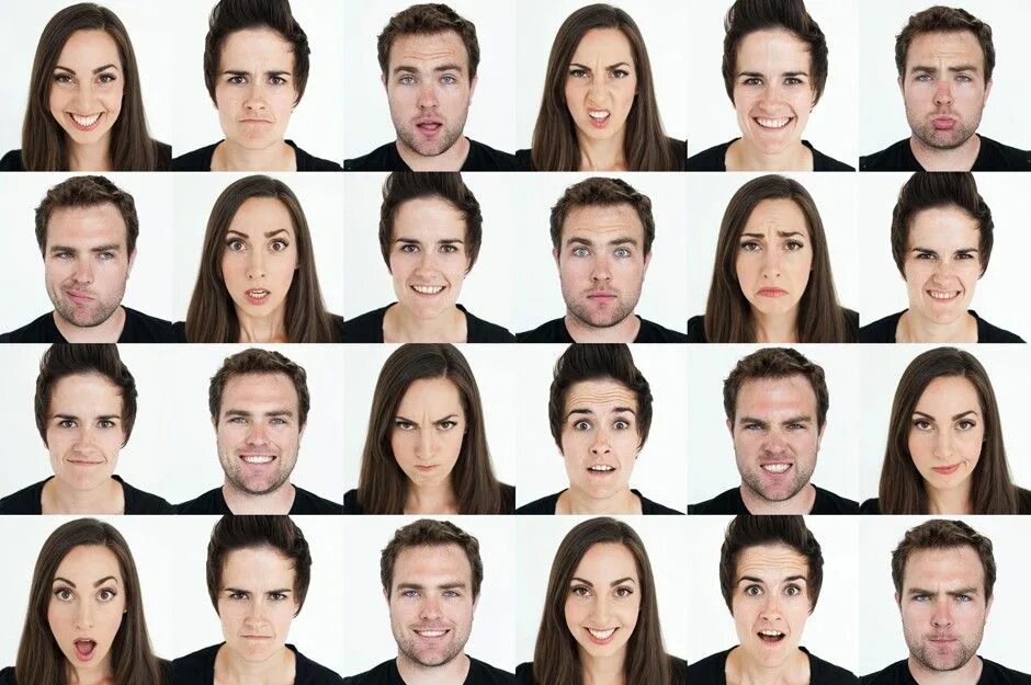 Gestures and facial expressions