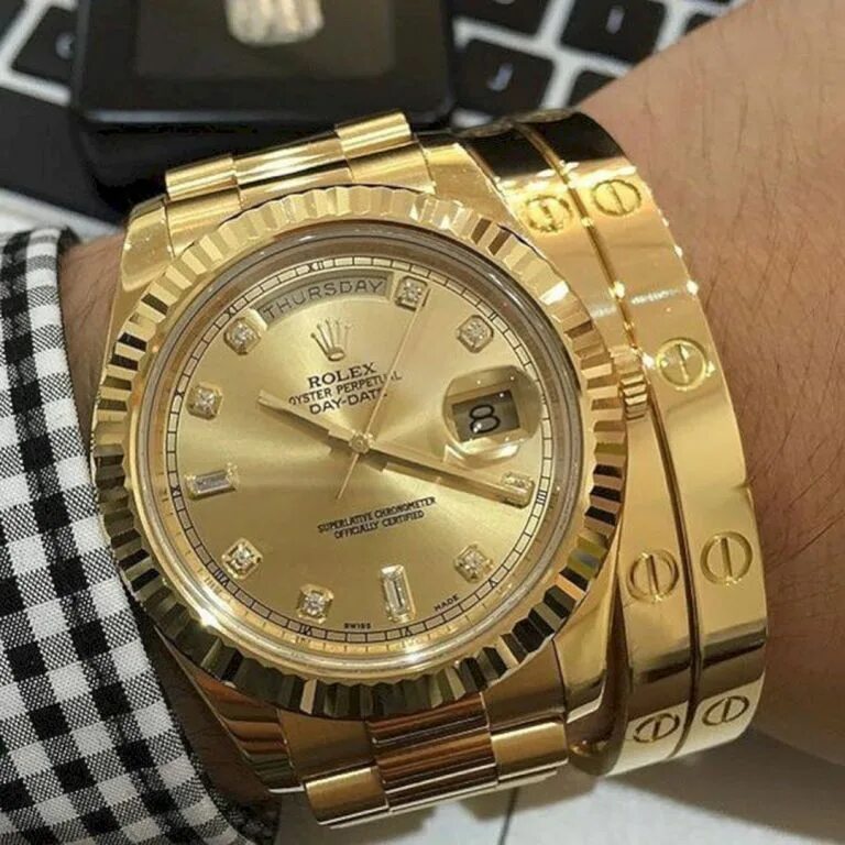 Мужские часы браслетом цена. Часы Rolex l070. Rolex Gold 3870. Ролекс и Картье. Часы наручные мужские швейцарские ролекс.