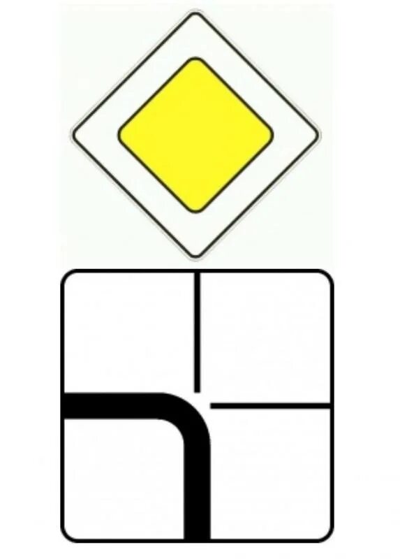 Road with Signs and Symbols Stock Illustration - Illustration of concept, green:
