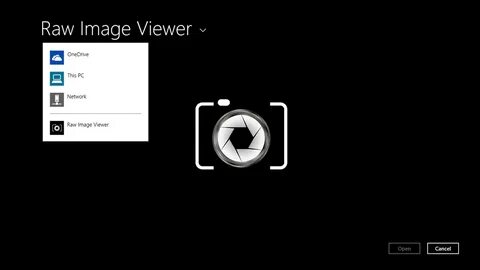 Raw viewer