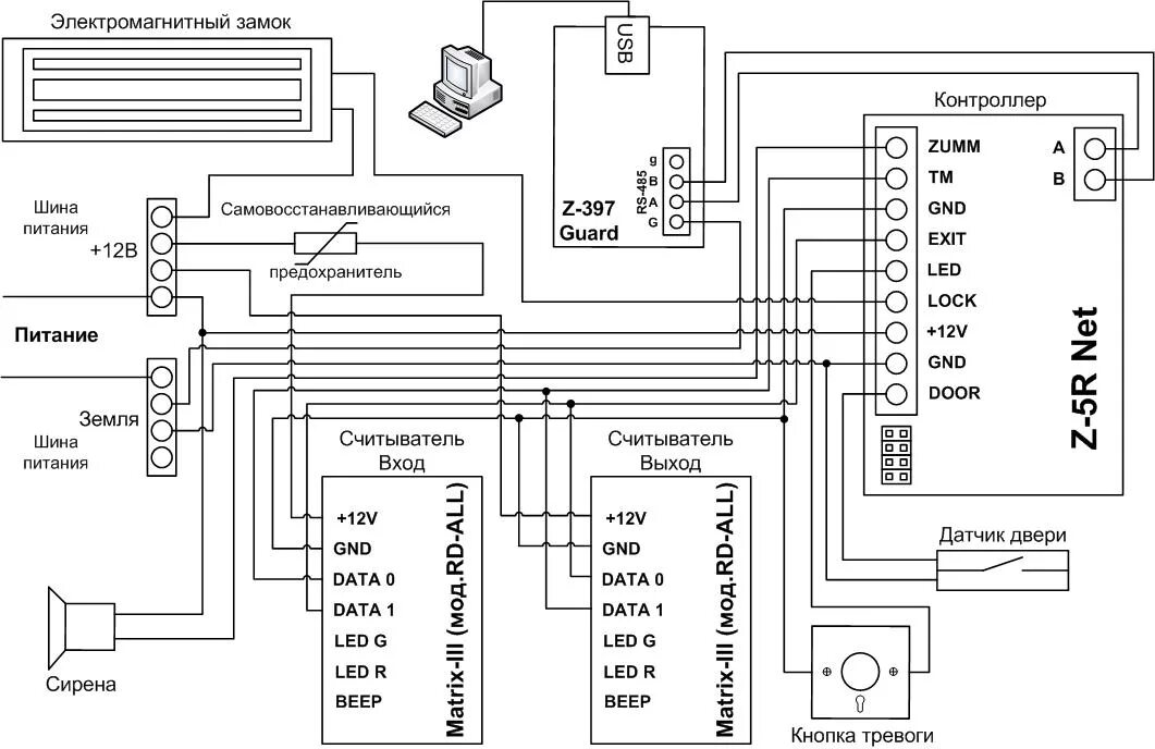 Считыватель Матрикс 2 схема подключения к с2000-2. Контроллер домофона z-5r. Контроллер электромагнитного замка схема z-5r. Контроллер СКУД Z-5r.