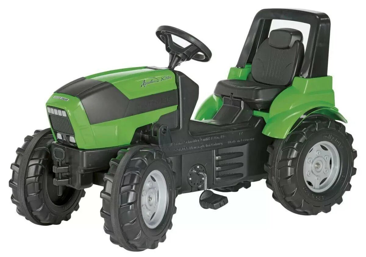 Трактор zebratoys с прицепом Active (15-5229) 44 см. Deutz Fahr трактор игрушка, Брудер. Rolly Toys трактор дитячий Rolly Farm Trac Laas Arion 640 710249. Пластмассовый трактор с педалями. Трактора для детей 7 лет