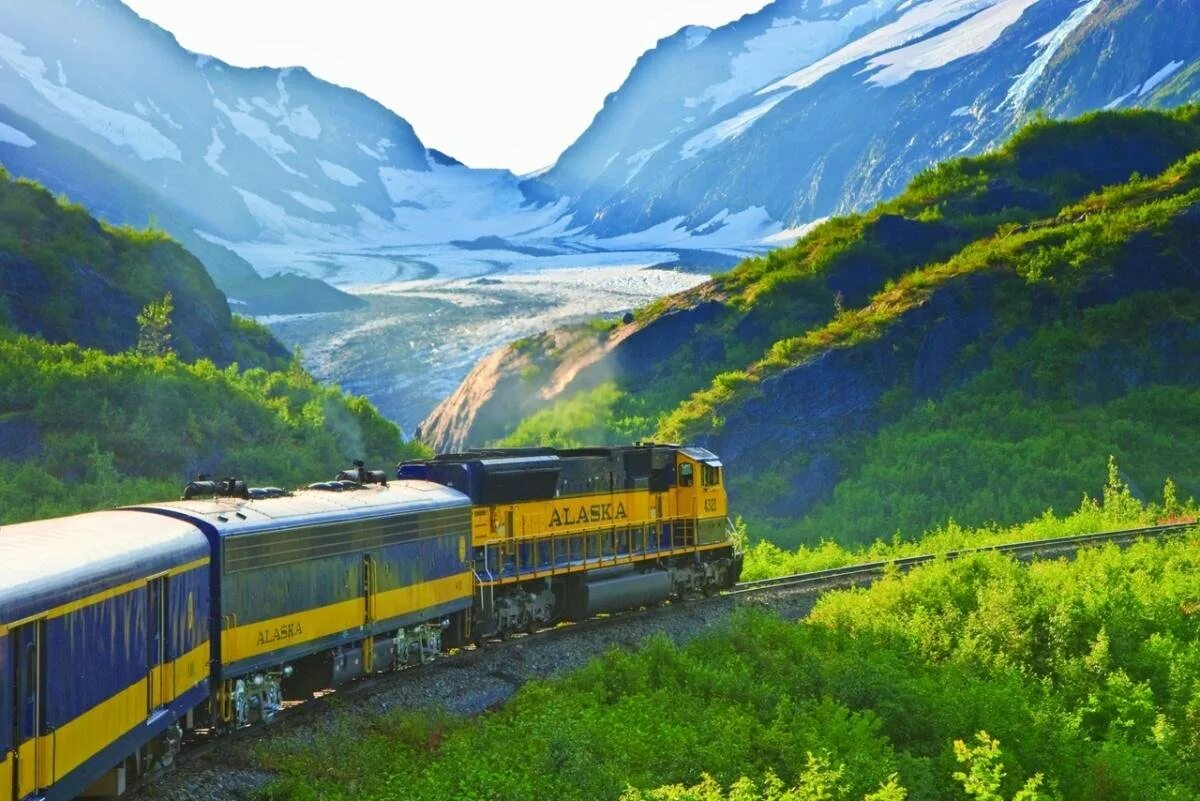 Анкоридж Аляска. Железная дорога Аляски. Железная дорога Аляски, штат Аляска. Аляска Реилроад.