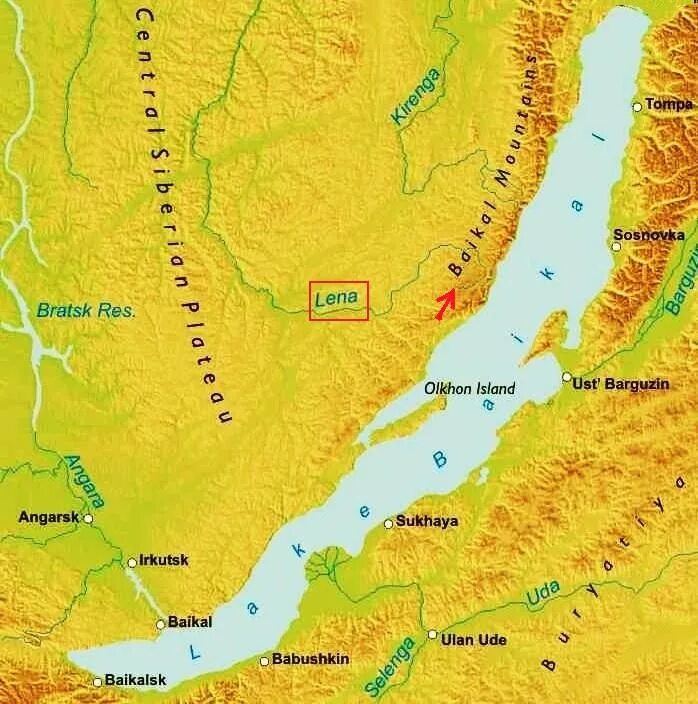 Где байкал находится в какой республике