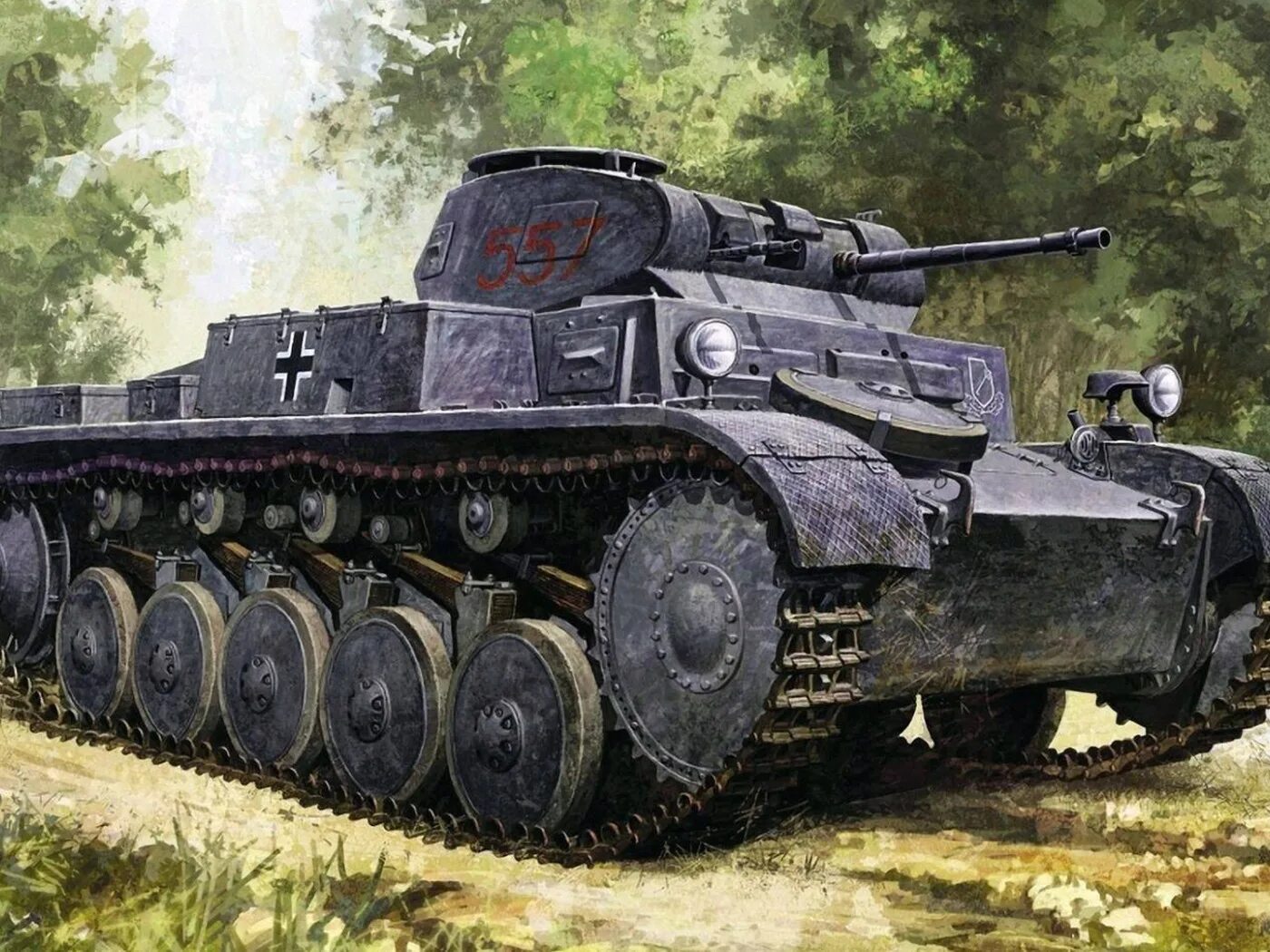 Танки кв немецкие. Танк PZ Kpfw 2. Танк панцер 1. Танк PZ 1. Panzerkampfwagen 1.