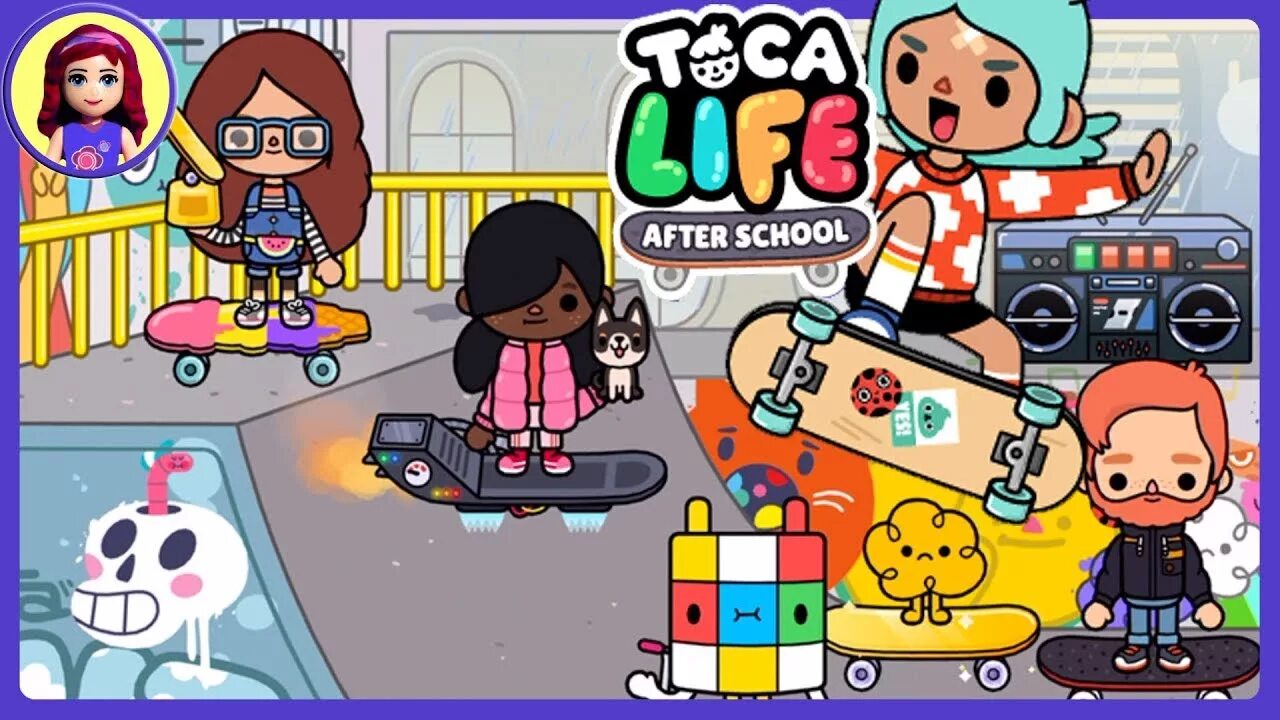 Тока бока after School. Тока бока игрушки. Тока бока скейт. Игры toca boca.