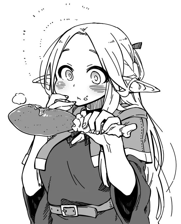 Marcille Dungeon Meshi. Dungeon Meshi персонажи. Подземелье вкусностей арт.