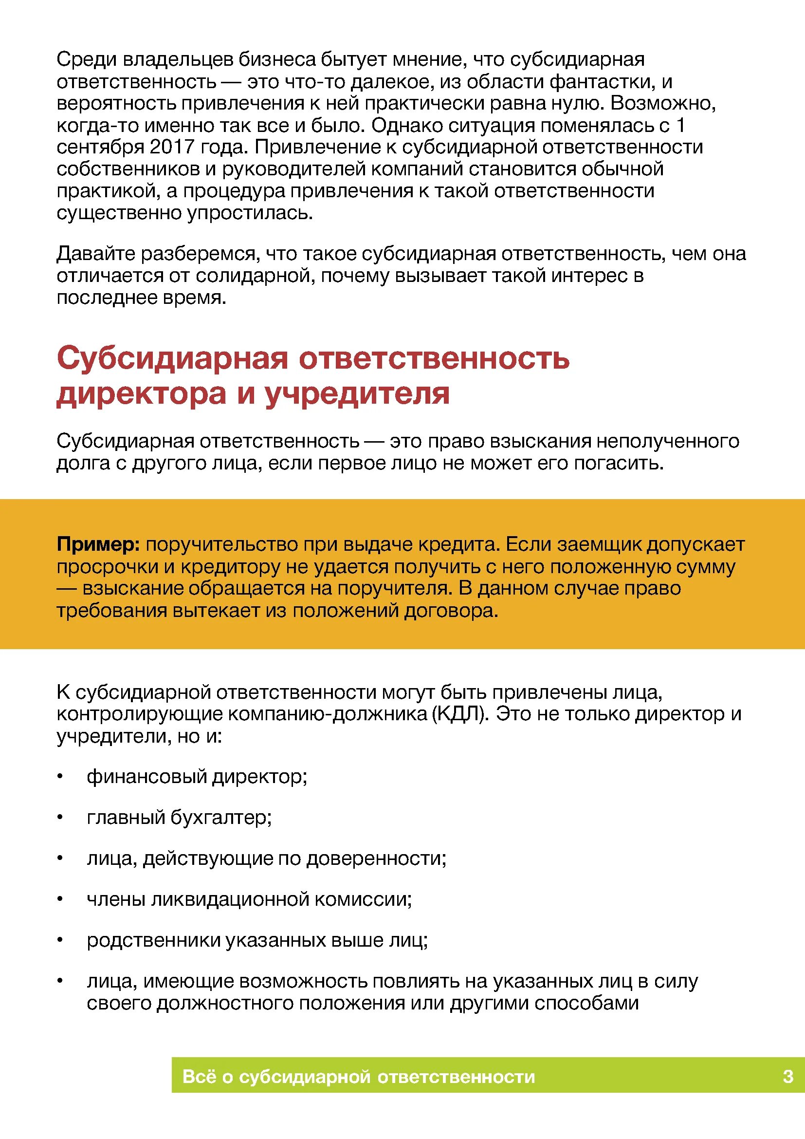 Субсидиарная ответственность директора ооо. Обязанности владельца компании. Субсидиарная ответственность бухгалтера.