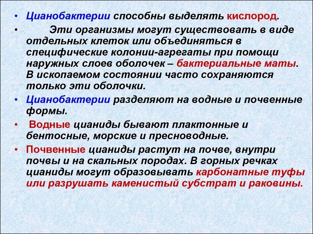 Растения способны выделять кислород. Цианобактерии не способны к. Цианобактерии способны. Цианобактерии выделяют кислород. Бактериальные маты.