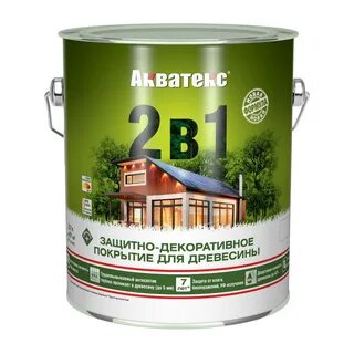 Защитное покрытие древесины акватекс