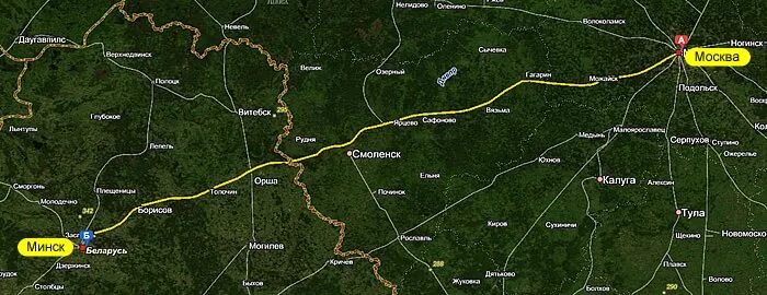 Сколько до минска на машине от москвы. Трасса м1 Минск-Москва карта. Москва Минск карта. Карта трассы Москва Минск. Трасса Москва Минск на карте.