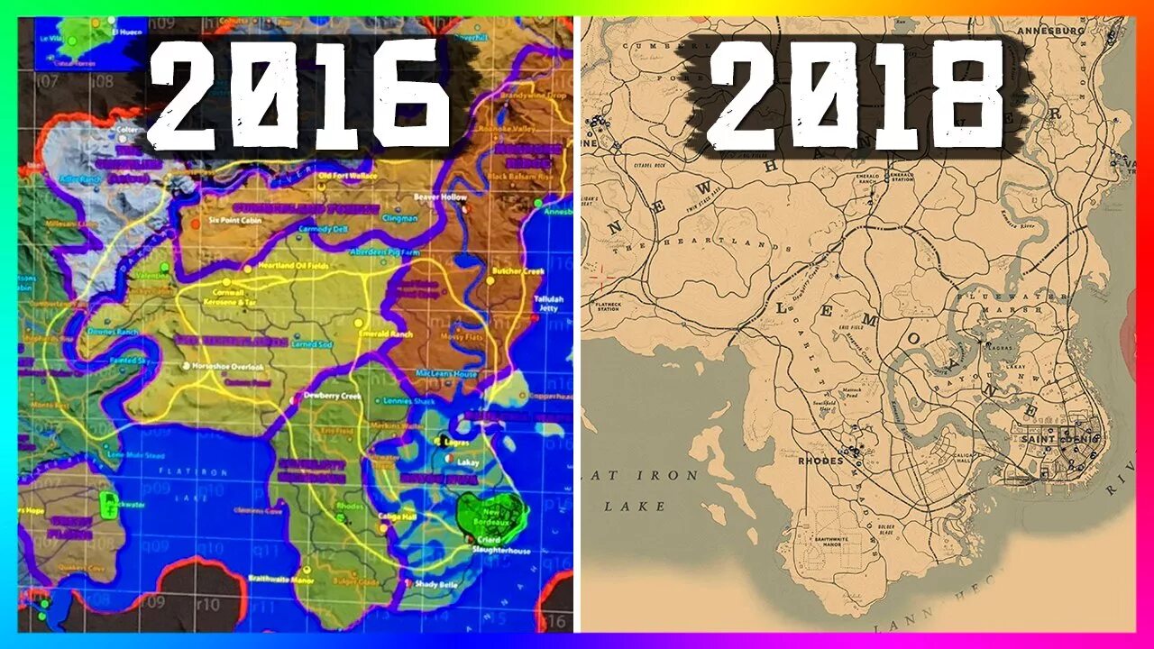 Red Dead Redemption 2 карта. Red Dead Redemption 1 vs 2 Map. Red Dead Redemption 2 Map vs GTA. Red Dead Redemption 2 Map vs GTA 5. Рдр по окружающей