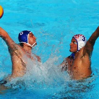 Croatian Water Polo Team.