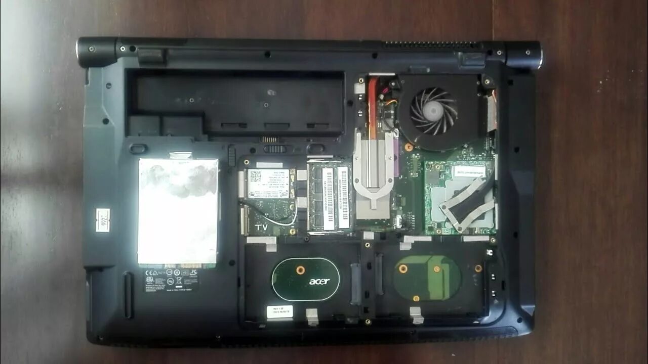 Замена жесткого диска в ноутбуке Acer V3-571G