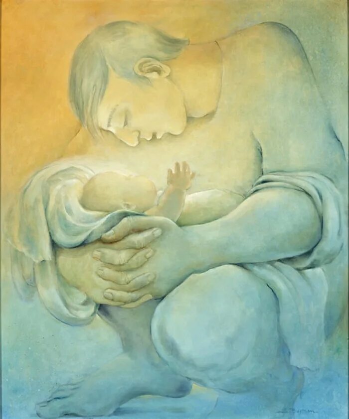 «Мать и дитя», портрет а. Воллара,.
