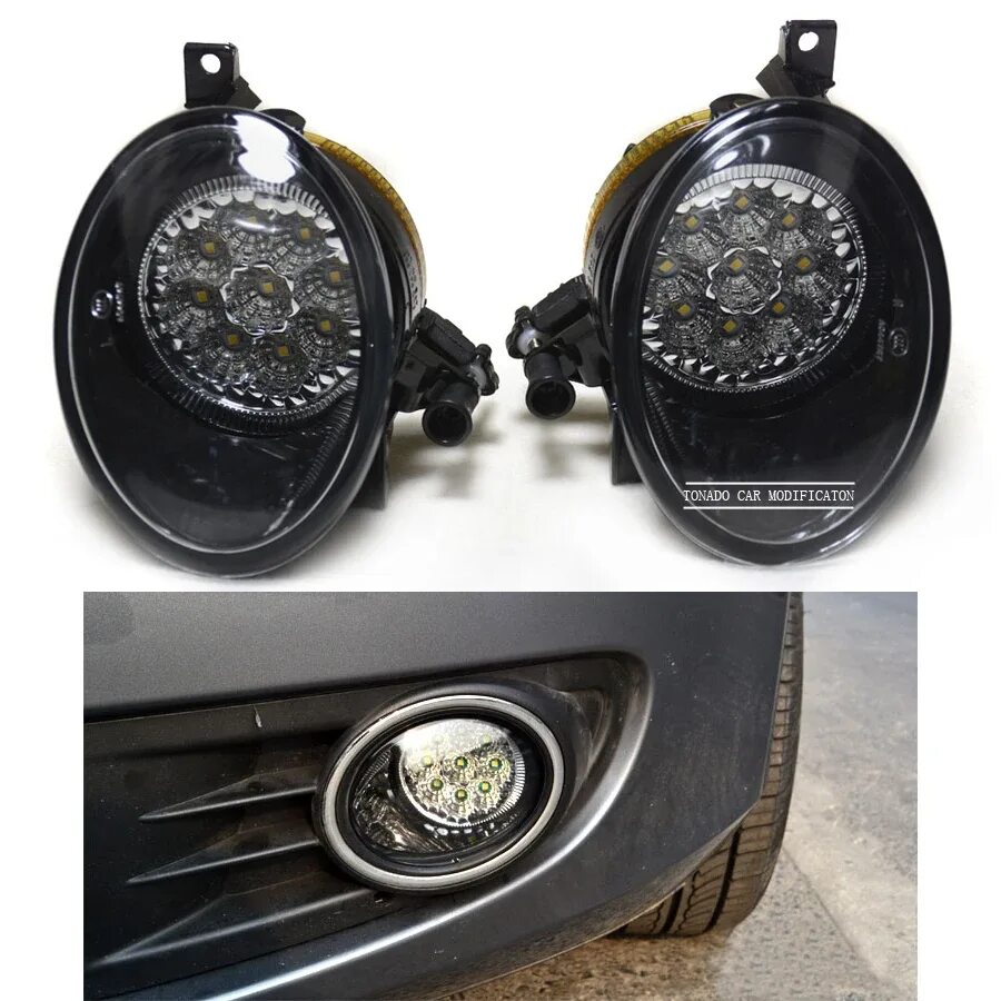 Противотуманные фары джетта 6. VW Jetta 6 ПТФ led. Диодные ПТФ Джетта 6. Volkswagen Jetta 6 led ПТФ. Led ПТФ Jetta 6.