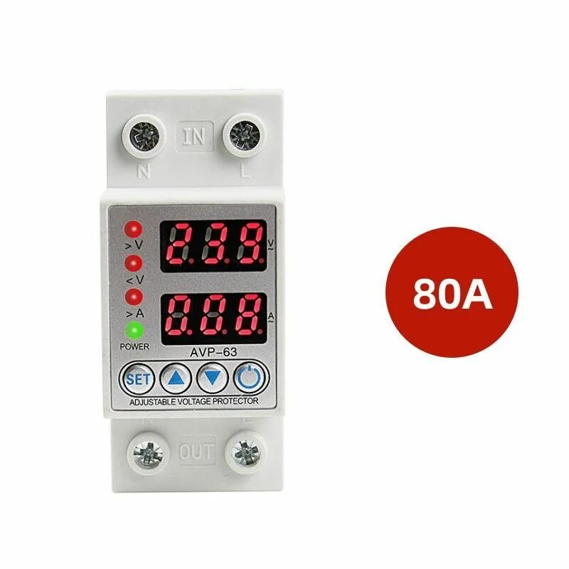Реле напряжения 63 ампера. Adjustable voltage protector. over voltage protection circuit. sinotimer svp-916 230 в 40 а63. алиэкспресс реле датчик напряжения 220 16 программ.
