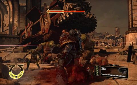 Warhammer space marine gameplay