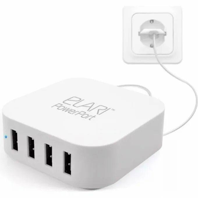 Elari POWERPORT 4 USB. Elari POWERPORT Mini. Юсб зарядка на 4 порта. Сетевое зарядное устройство на 4 USB-порта(зарядная станция) Doolike.