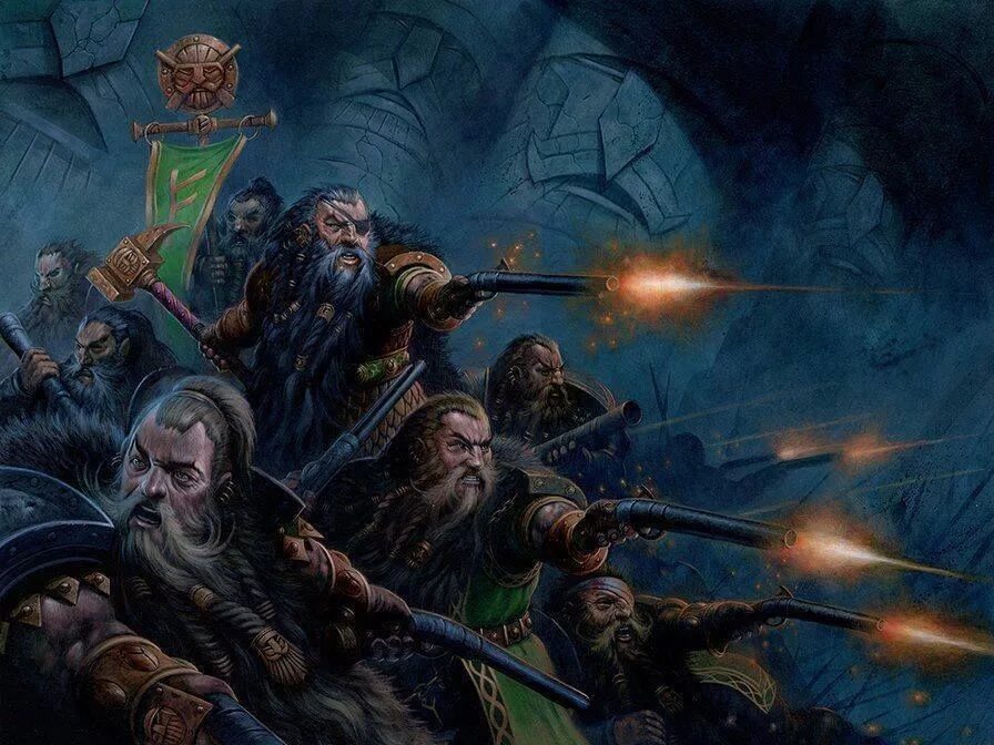 Warhammer dwarfs