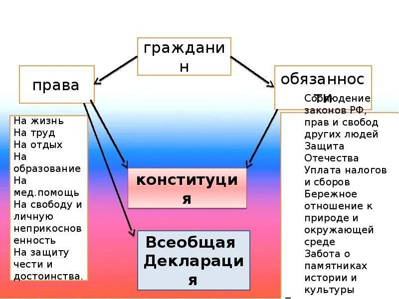 Сообщение человек и закон