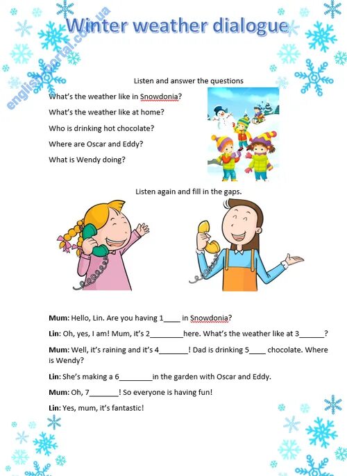 Weather dialogues. Диалог о погоде. dialogue about winter. презентация 7 класс комарова weather dialogues. примеры диалога про погоду на английском.
