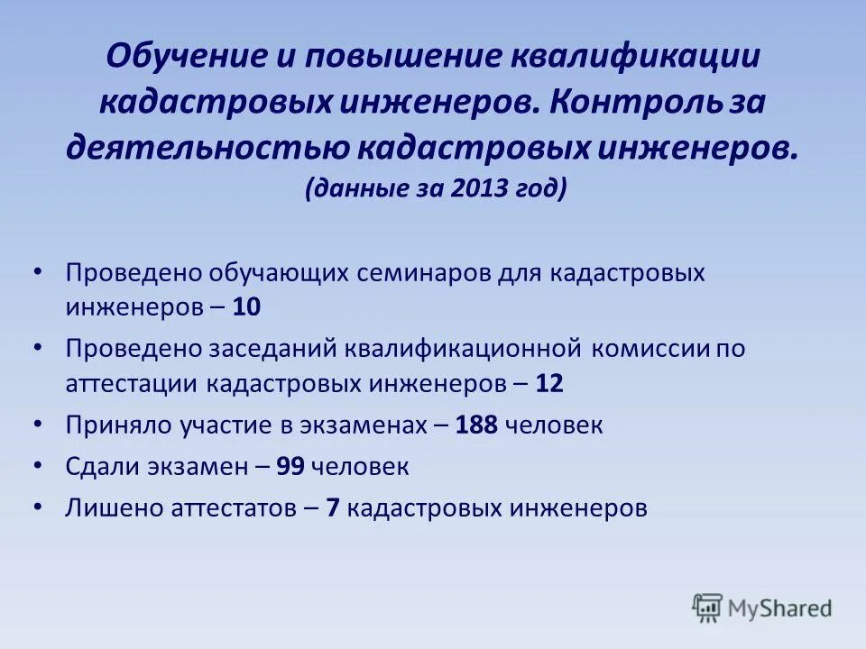 повышение квалификации кадастровых инженеров