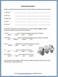 Write sentences using pair words