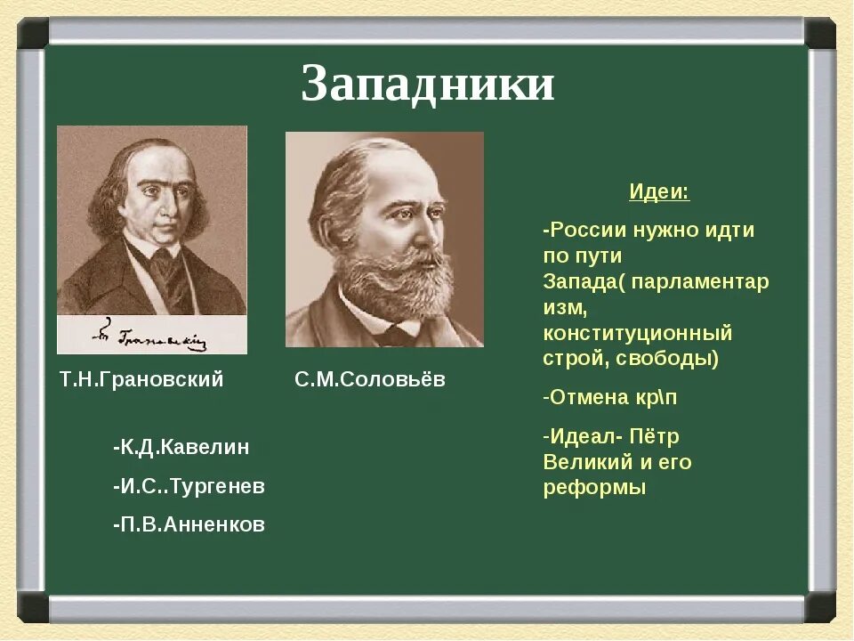 Западники представители Кавелин. Западники представители Соловьев Кавелин. Западники 19 века в России представители. Представители западников Грановский Кавелин Чичерин Соловьев. Чичерин направление общественной мысли