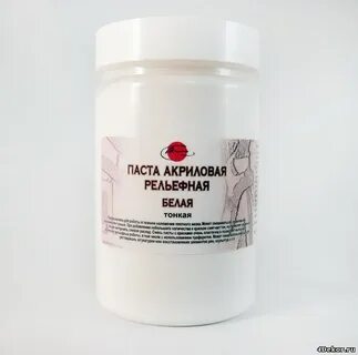 Акриловая паста рельефная