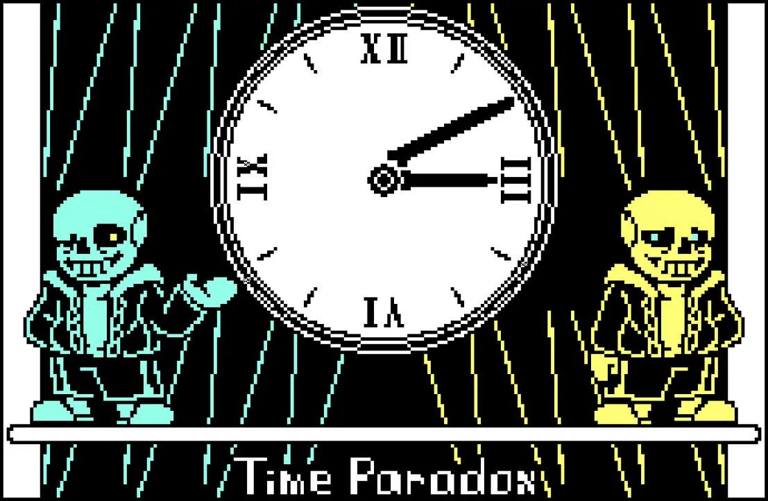 Time paradox. Time paradox sans. санс time paradox. тайм парадокс андертейл. парадокс санс.