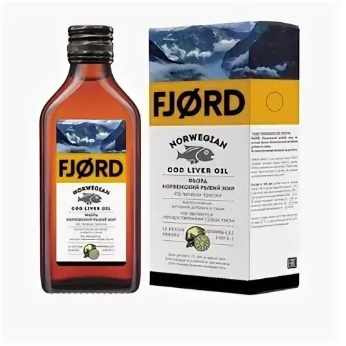 Fjord норвежский рыбий жир из печени