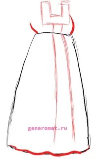Народный костюм пошагово