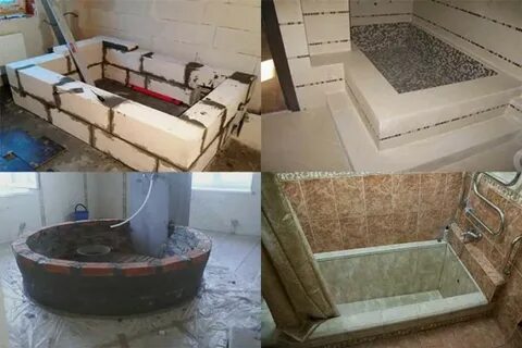 Подвесная ванна своими руками