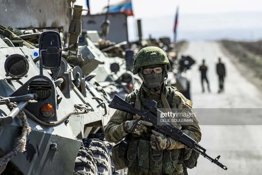 Российские войска заходят. Российские войска заходят